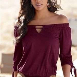 Maroon romper